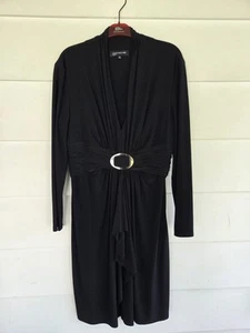 Black Jones New York Semi Formal Dress Size 14 - Picture 1 of 7