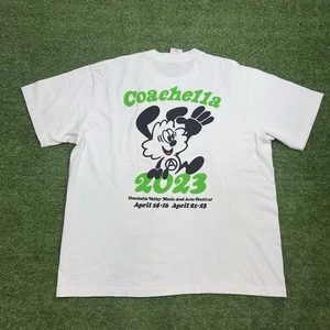 Verdy x Coachella 2023 Shirt White XL Girls Dont Cry T-shirt Mens - Picture 1 of 5
