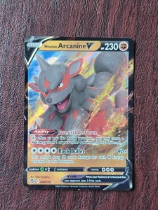 Cartas Pokémon Hisuian Arcanine V 90/195 Silver Tempest - Imagen 1 de 3