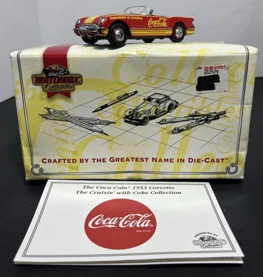 Matchbox Dinky 1953 Chevrolet Corvette Coca-Cola 1:43 Die Cast CCV06/B-M NIB - Image 1 of 4
