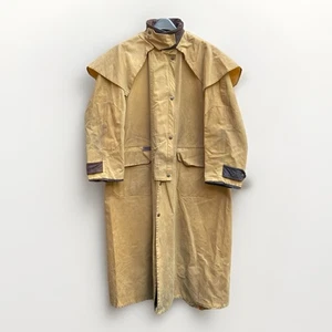 Toggi Stockman Wachsjacke Herren XL hellbraun lang Reitsport Staubmantel Reiten Vintage - Bild 1 von 23