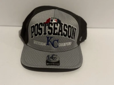2015 Kansas City Royals Post Season Division Champions Snapback Baseball Cap Hat - Image 1 of 4