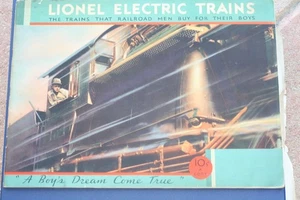 Lionel Electric Toy Trains Original Prospekt Katalog von 1932 - Bild 1 von 3