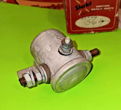 NOS STARTER SOLENOID SWITCH 56-60 PLYMOUTH  DODGE  57 DESOTO NOS USA - Image 1 of 4