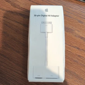 Apple 30 Pin Digital AV Adapter HDMI MD098ZM/A Brand New Unopened Box - Afbeelding 1 van 2