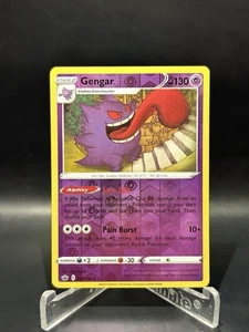 Gengar 057/198 NM Reverse Holo Chilling Reign Foil Pokemon TCG Card 57 - Picture 1 of 2