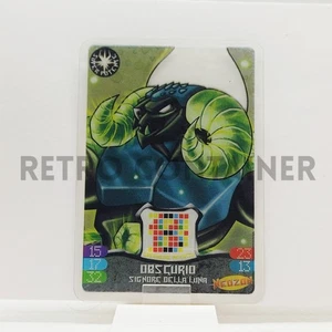 GORMITI Vintage Lamincards Giochi Preziosi - 74 Obscurio Signore della Luna - Picture 1 of 1