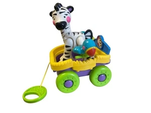 Fisher-Price Amazing Animals Push & Pull Zebra - Picture 1 of 2