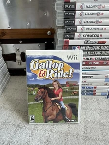 Gallop & Ride (Nintendo Wii, 2008) komplett CIB - Bild 1 von 3