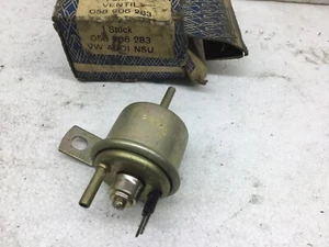 Volkswagen vv audi solenoid valve Bosch oem 2 pin nos carburetor NSU vacuum - Picture 1 of 4