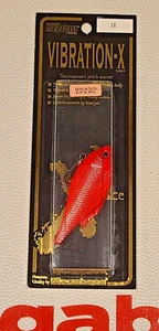 WOW! Megabass VIBRATION-X BRASS APERL "VR" VIPER RED Color NIB FREE SHIP - Picture 1 of 3