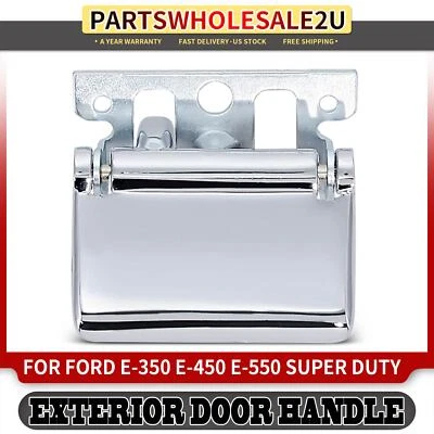Manija de puerta interior cromada para pasajero trasero para Ford E-350 E-550 E-450 Super Duty Foto 1 de 4