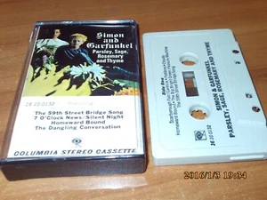 Parsley, Sage, Rosemary And Thyme By Simon And Garfunkel (Cassette Epic) - Picture 1 of 2