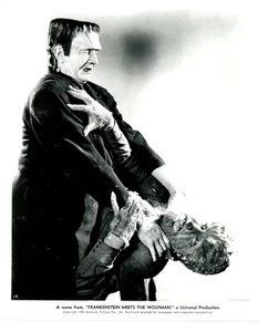FRANKENSTEIN MEETS WOLF MAN 1943 #64AD Bela Lugosi, Wolf Man Lon Chaney - Bild 1 von 2