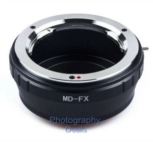 Adaptador de montaje de lente para lente Minolta MD MC para cámara de montaje Fujifilm Fuji X XF - Imagen 1 de 8