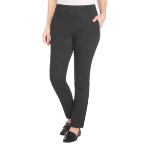 Pantaloni Dalia Pull-On con Pannello di Controllo Pancia Integrato Twill Ponte Colori/Taglie - Foto 1 di 13