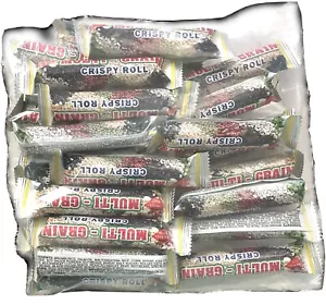 Mehrkörnige knusprige Rollen 25 Stück, gebacken - nicht gebraten, 7 Körner, Energieresnack - Bild 1 von 3