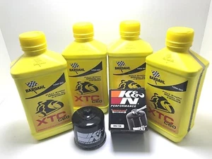 TAGLIANDO BARDAHL XTC C60 10W50 + FILTRO K&N 138 SUZUKI SV 650 1999 2000 2001 - Imagen 1 de 1