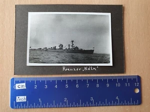 Foto Schiff leichter Kreuzer Köln Reichsmarine Kriegsmarine Anfang 30er cruiser - Bild 1 von 2