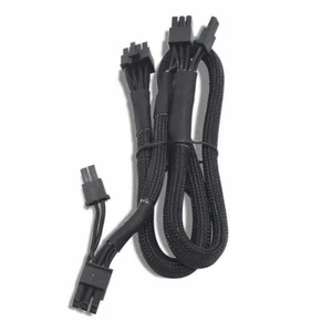 3pcs for Corsair CX750m Dual 8(6+2) Pin PCIe Modular Power Supply Cable - Picture 1 of 5