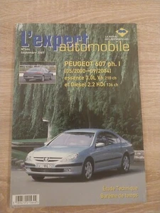 REVUE TECHNIQUE PEUGEOT 607 V6 3.0 2.2 HDi 16S 2000 2004 ESSENCE DIESEL - Picture 1 of 24