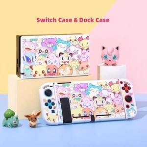 Nintendo Switch OLED Shell Cute Accessories Case Cover For Joycon Controller - Picture 1 of 15