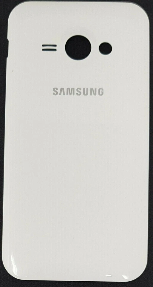 Back Door White Battery Cover Replacement For Samsung Galaxy J1 Ace LTE J110 - Image 1 of 4