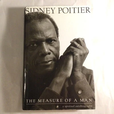 Sidney Poitier *SIGNED* The Measure Of A Man Hardcover Book W/ Dustjacket 1st Ed - Image 1 of 4