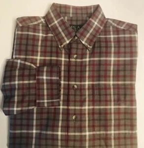 Camisa deportiva Jos A Bank Traveler Collection cuello abotonado a cuadros - Imagen 1 de 4