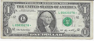 2006  $1 Federal Reserve STAR Note  San Francisco District - Image 1 of 2