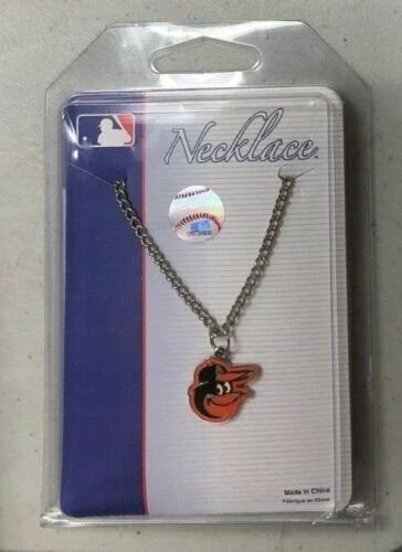 BALTIMORE ORIOLES CHARM NECKLACE NEW & OFFICIALLY LICENSED - Image 1 of 1