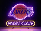 US STOCK 14"x10" Man Cave Los Angeles Lakers Light Neon Sign Lamp Decor Beer JY