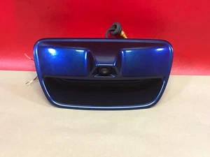2011-2017 Nissan Leaf OEM Tailgate Door Handle w/Rear View Camera Blue - Bild 1 von 7