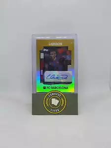Henrick Larsson (Barcelona) 38/50 Auto Topps Barcelona Set 2023-2024 - Imagen 1 de 2