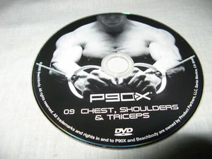 P90X Disc 09 Chest Shoulders & Triceps  DVD REPLACEMENT DISC ONLY - Bild 1 von 1