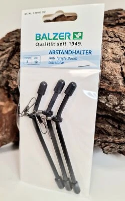 Balzer Abstandhalter Anti Tangle Boom schwarz 10cm 3 Stück
