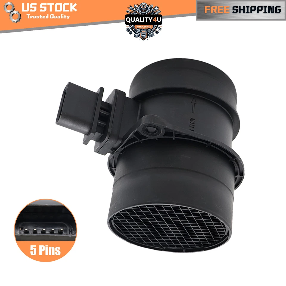 03G906461C 1x Mass Air Flow Sensor Meter For 10-14 Audi A3 VW Golf Jetta Foto 1 de 4