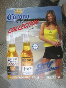 CORONA Extra Mexican BEER Gift Catalog 2003 Gifts apparel Shirt beer hat bag - Picture 1 of 6