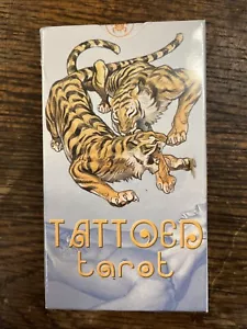 Tarocchi Tatuati, mazzo di 78 carte Lo Scarabeo, nuovo con scatola sigillato - Foto 1 di 6