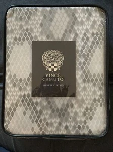 Vince Camuto Orli Duschvorhang 72 Zoll 72 Zoll Grau NEU Kostenloser Versand - Bild 1 von 3
