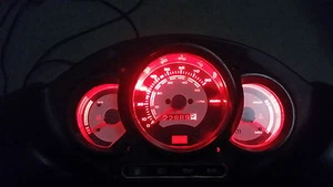 led clock upgrade kit lightenUPgrade RED Aprilia SR - Picture 1 of 6