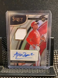 Alejo Lopez 2022 Select Rookie Jersey Autographs Holo Prizm #115/199 - Reds - Bild 1 von 2