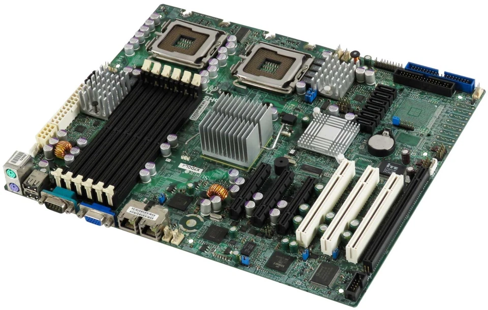 Motherboard Supermicro X7DCL-I Dual 2xLGA771 6xDDR2 ATX Intel 5100 2xPCI-ex8 - Image 1 of 3