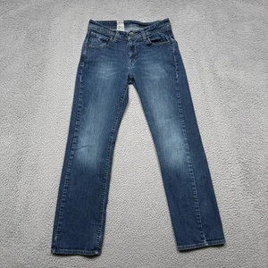Volcom Jeans Mens 29X28 Slim Straight Blue Denim Casual Pants Skater Skate - Picture 1 of 12