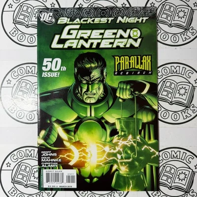 Green Lantern #50 Vol 4 2010 DC Comics NM Comic Book Blackest Night Part 1 - Image 1 of 4