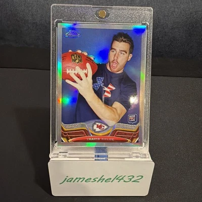 Topps Chrome 2013 - Travis Kelce #118 refractor (RC) Foto 1 de 4