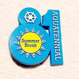 1981 MINNEAPOLIS AQUATENNIAL Pinback Button MINNESOTA Festival - Picture 1 of 3