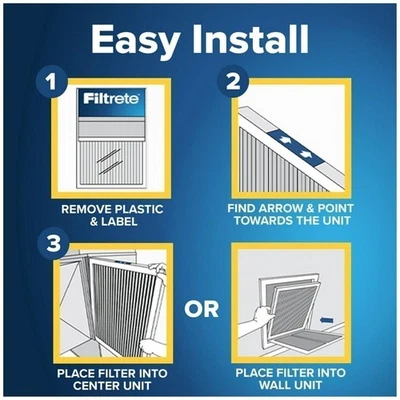 Filtrete 16x20x1 AC Furnace Air Filter, MERV 13, MPR 1900, Premium Allergen,... - Image 1 of 4