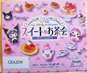 Re-Ment Sanrio My Melody Kuromi Sweet Tea Party Full Set 8 Box kawaii Japan NEU - Bild 1 von 8