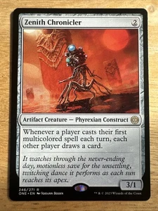 Zenith Chronicler - 38/271 - ONE - NM - MTG Magic the Gathering - Foto 1 di 2